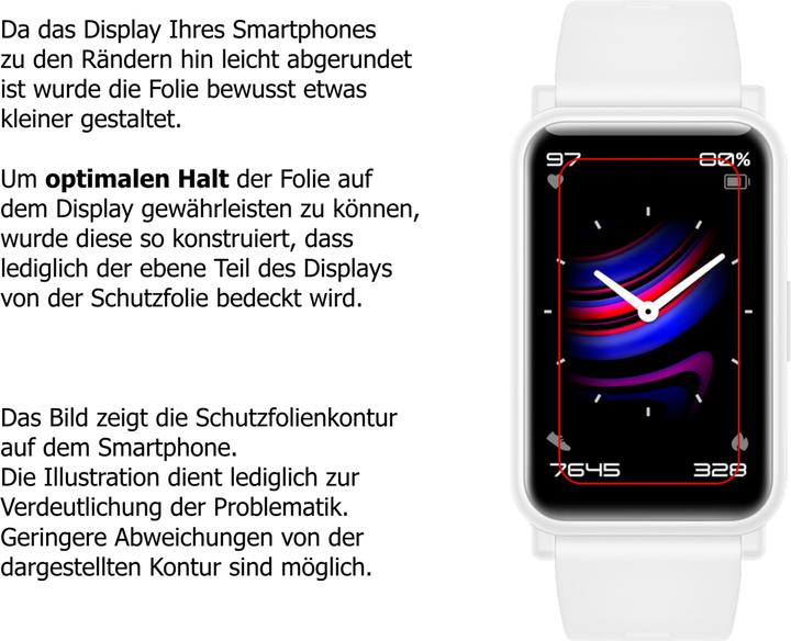 Actual product image Dipos Screen Protector Anti-Glare (Honor Watch ES)