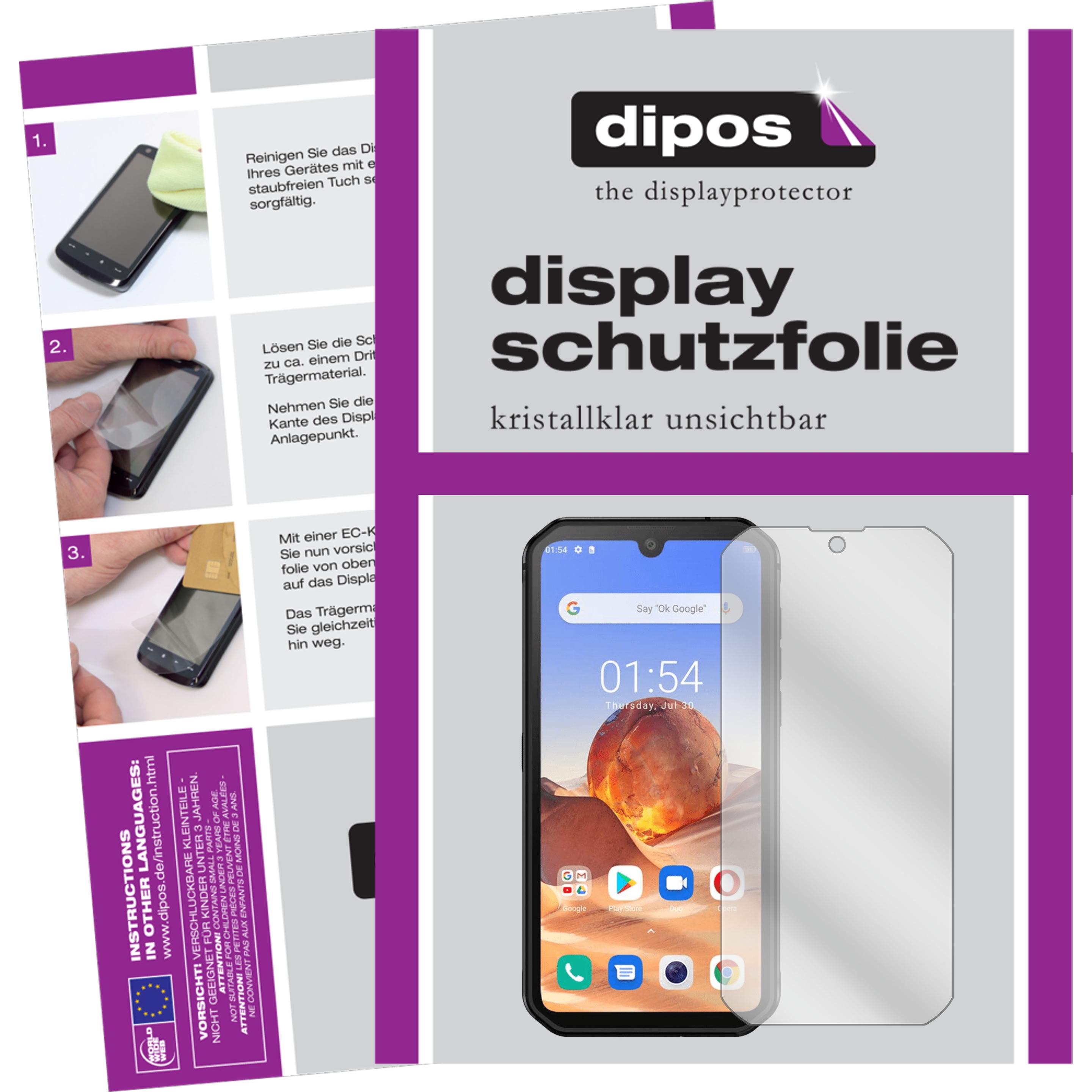 Dipos Displayschutzfolie Crystalclear (6 Stück, Blackview BV9900E), Smartphone Schutzfolie, Transparent