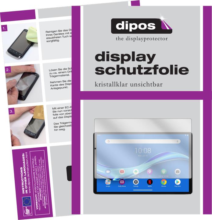 Produktbild Dipos Displayschutzfolie Crystalclear (2 Stück, Lenovo Tab M10 FHD Plus (2. Gen))