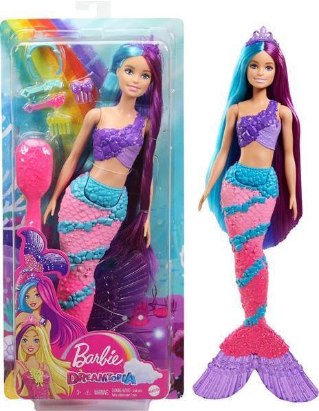 Image du produit Barbie Dreamtopia Sirène aux longs cheveux