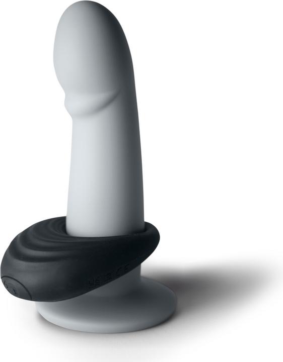 Actual product image Rocks-Off Spire - Vibrating Cockring - Black (6.30 cm)