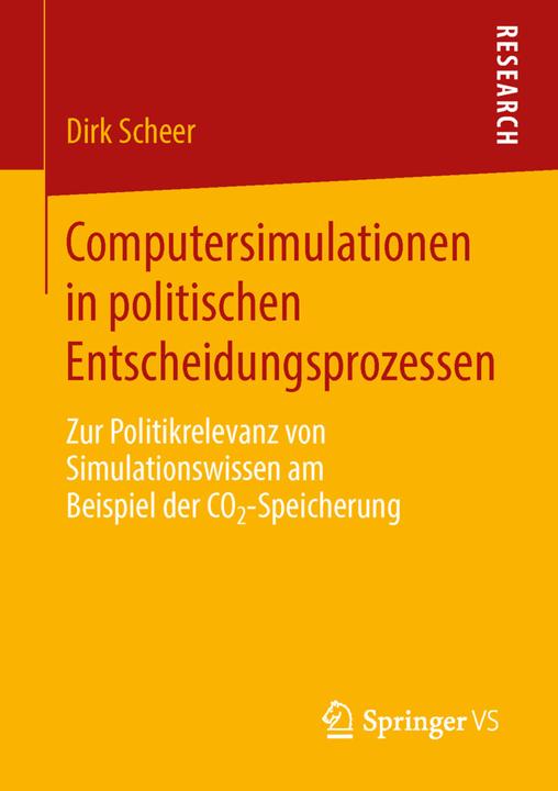 Actual product image Computersimulationen in politischen Entscheidungsprozessen (Dirk Scheer, 2013)