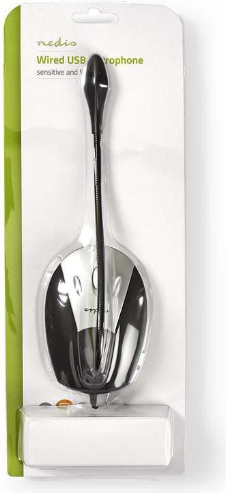Produktbild Nedis Microphone for use with: Desktop/Notebook Wired USB-A Male On/Off Switch Headphone Output