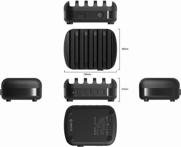 Actual product image Orico DUK-5P 5-port USB charging station (40 W)