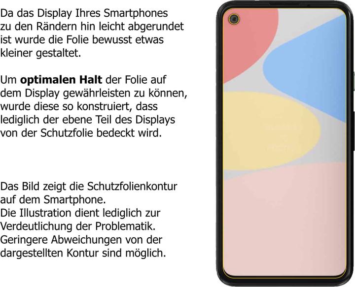 Actual product image Dipos Screen Protector Anti-Shock (1 pcs., Google Pixel 4a 5G)