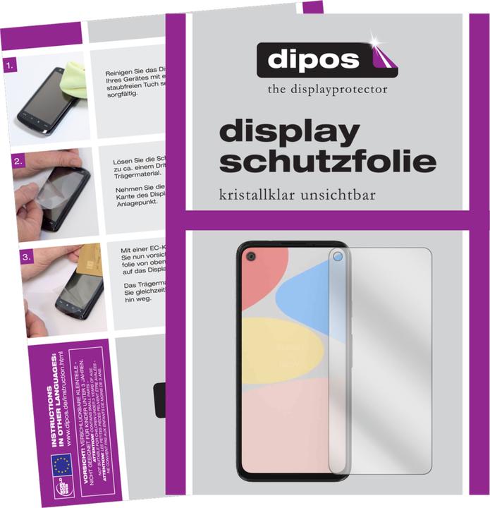 Produktbild Dipos Displayschutzfolie Crystalclear (Google Pixel 4a 5G)