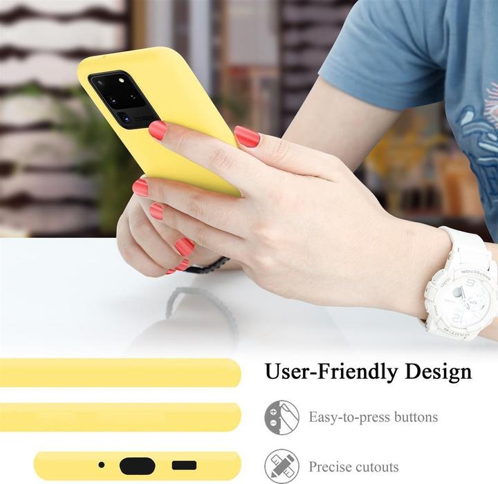 Produktbild Cadorabo TPU Liquid Silicone Case Cover (Samsung Galaxy S20 Ultra)