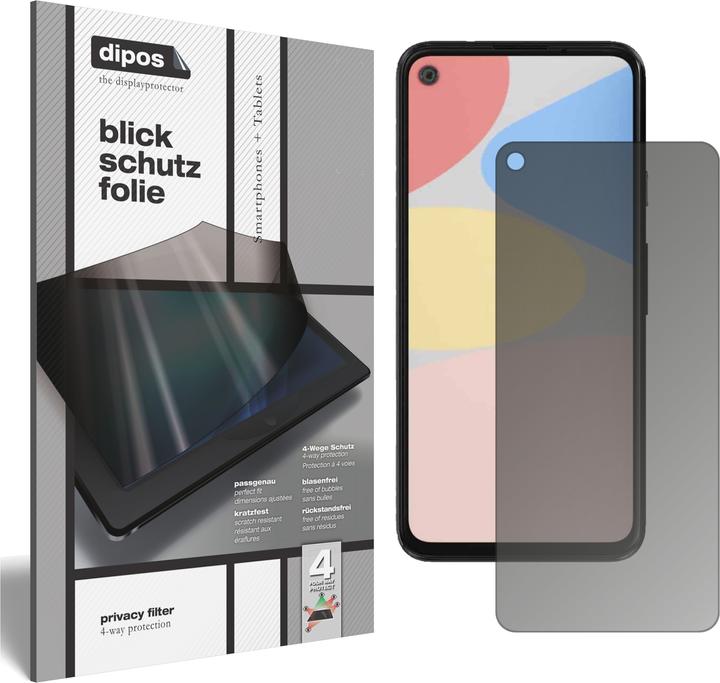 Produktbild Dipos Blickschutzfolie 4-Way Privacy (Google Pixel 4a 5G)