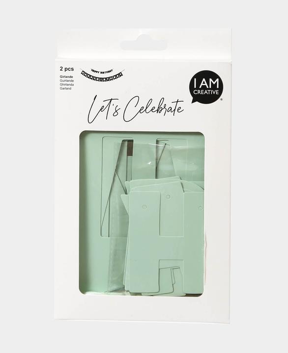 Actual product image I Am Creative Garland (2 pcs.)