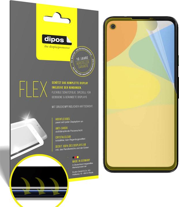 Produktbild Dipos Displayschutzfolie Full-Cover 3D (Google Pixel 4a 5G)