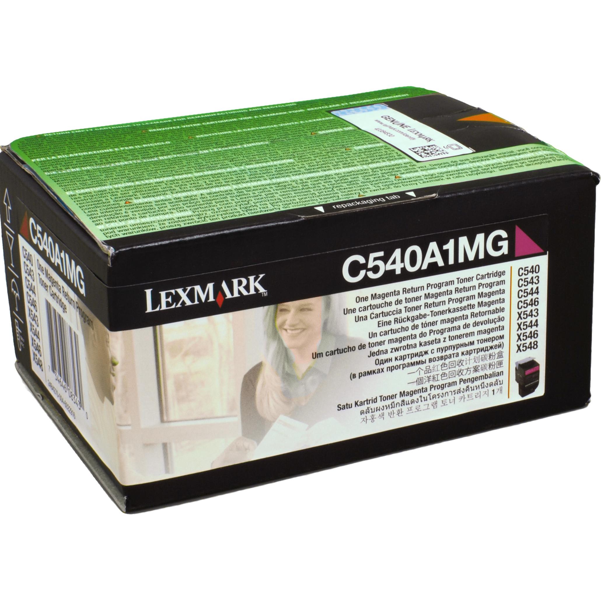 Lexmark, Toner, C540a1mg (M)