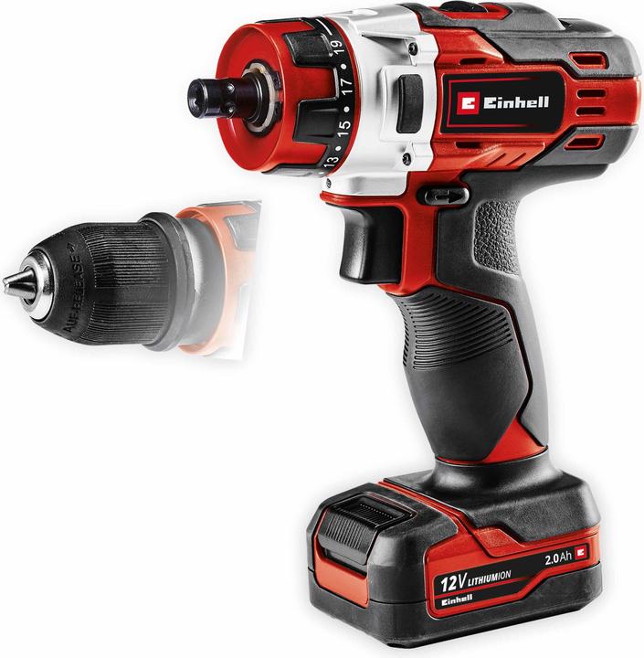 Einhell TE-CD 12/1 X-Li (Akkubetrieb)