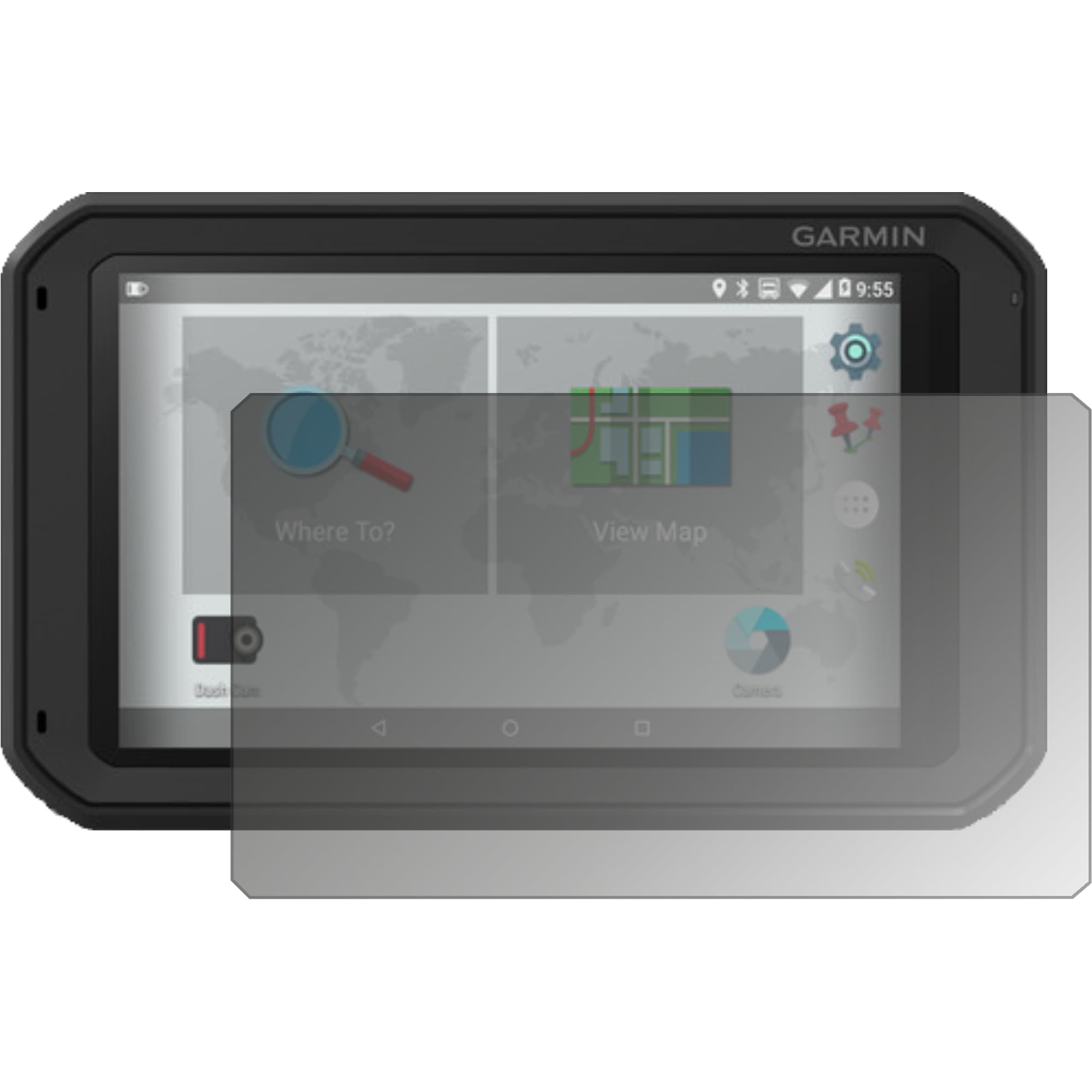 Dipos Blickschutzfolie 4-Way Privacy (1 Stück, Garmin Fleet 770), Tablet Schutzfolie