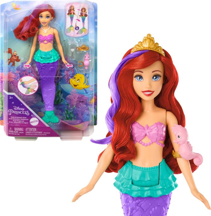 Productafbeelding Disney Princess Prinses undinėlė Arielė su spalvų keitimo funkcija