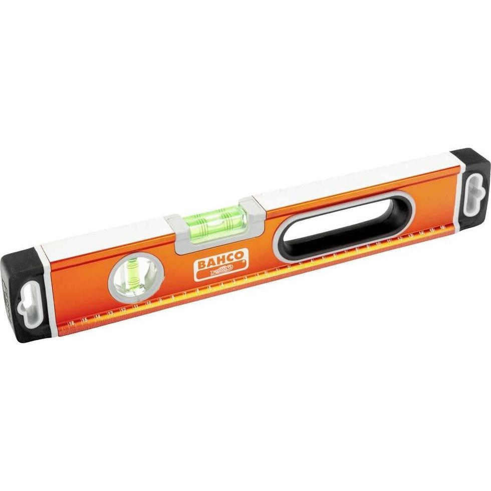 Bahco, Wasserwaage, Wasserwaage aus eloxiertem Aluminium mit breit geformtem Profil, magnetisch 600 mm (60 cm)