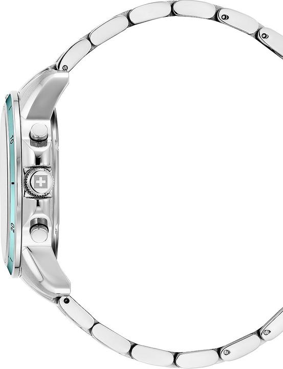 Immagine prodotto Swiss Alpine Military 7089.9131 Cronografo Uomo 44mm 10ATM (Orologio da polso analogico, 44 mm)
