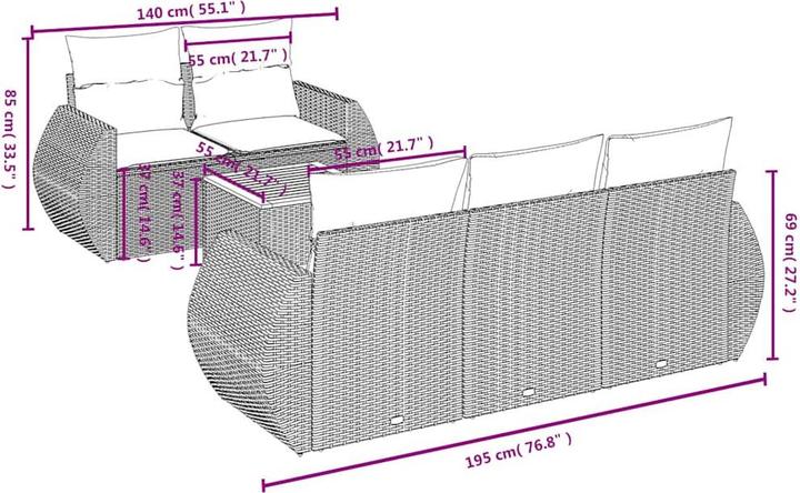Produktbild vidaXL Axel