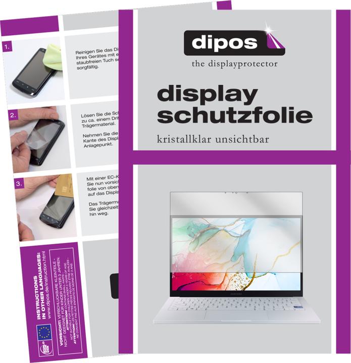 Dipos Displayschutzfolie Crystalclear (13.30", 16:9)