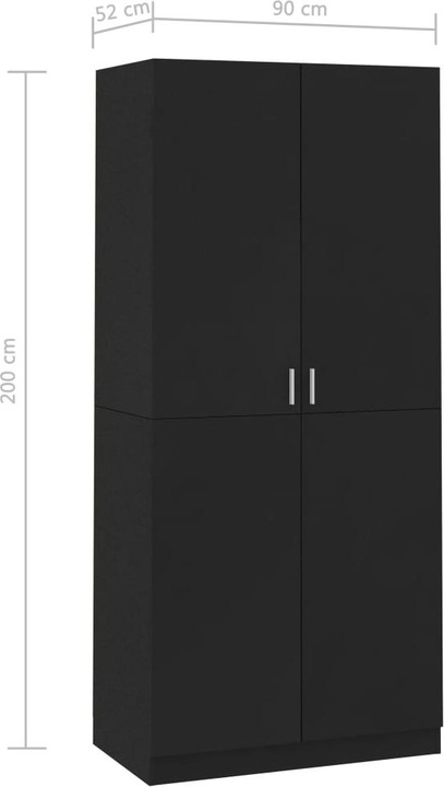 Immagine prodotto VidaXL Aylmar (90 x 52 x 200 cm)