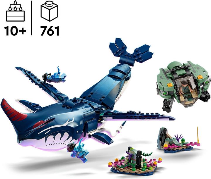 Produktbild LEGO Payakan der Tulkun und Krabbenanzug (75579, LEGO Avatar)