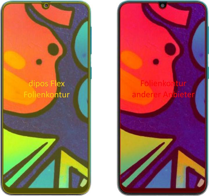 Produktbild Dipos Displayschutzfolie Full-Cover 3D (Samsung Galaxy F41)