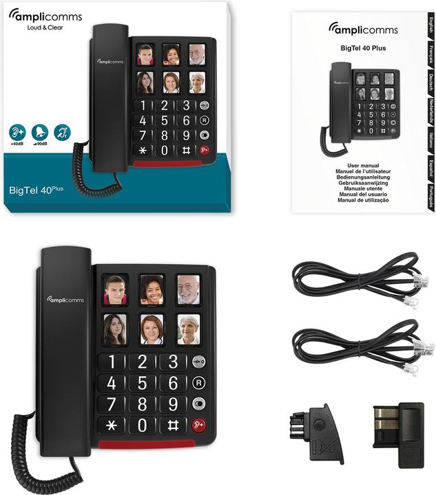Actual product image amplicom BigTel 40 Plus