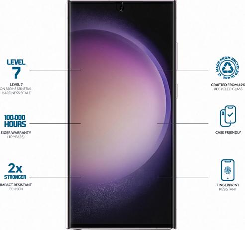Produktbild Eiger Mountain Glass Clear (1 Stk., Samsung Galaxy S24 Ultra)