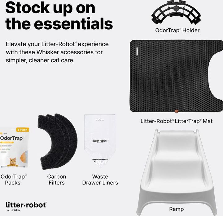 Image du produit Litter-Robot 4 Rampe, blanche