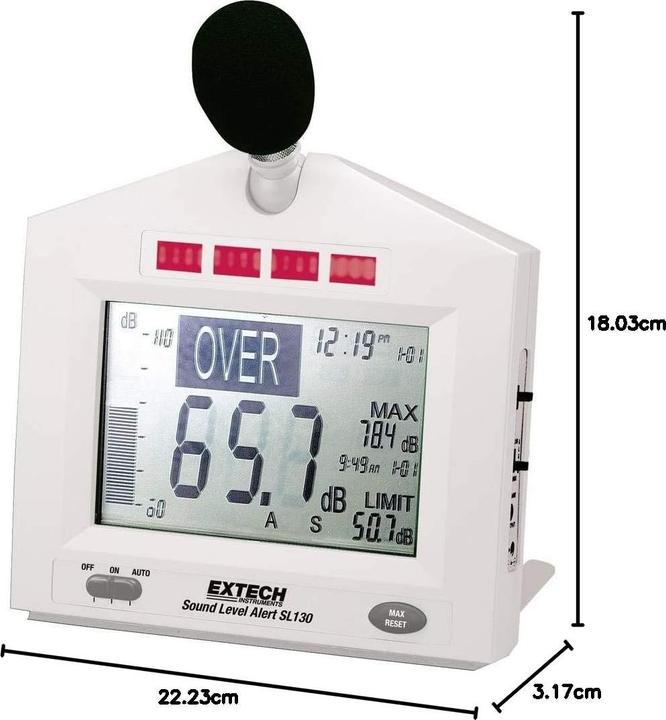 Extech Sound Level Meter SL130W K