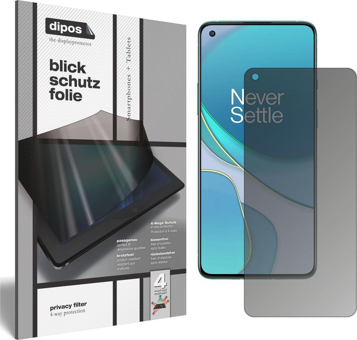 Produktbild Dipos Blickschutzfolie 4-Way Privacy (OnePlus 8T)
