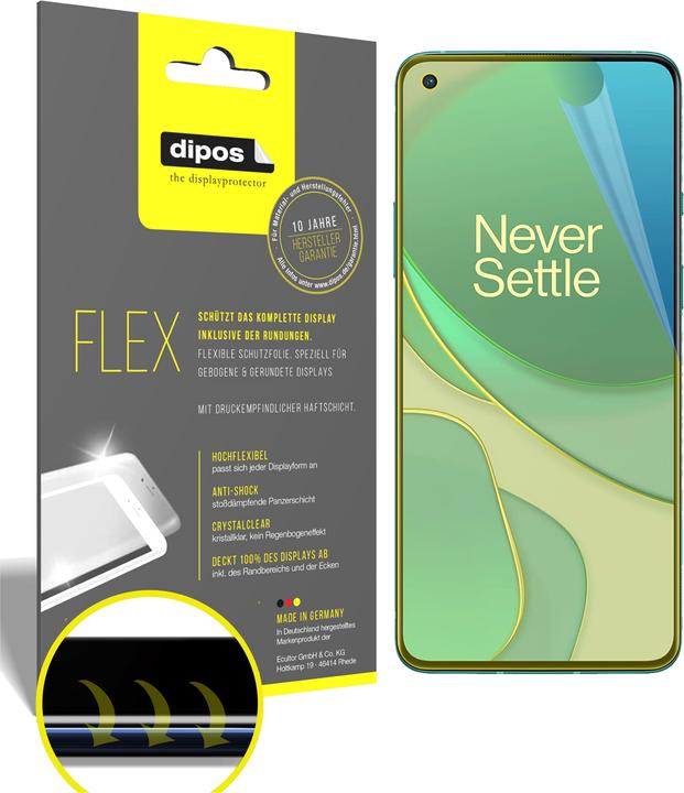 Produktbild Dipos Displayschutzfolie Full-Cover 3D (OnePlus 8T)