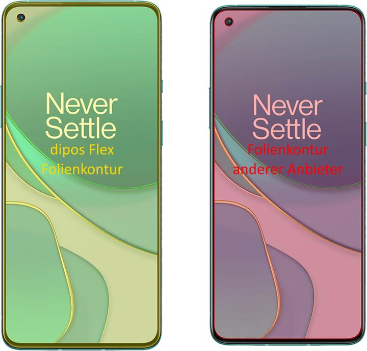 Produktbild Dipos Displayschutzfolie Full-Cover 3D (OnePlus 8T)