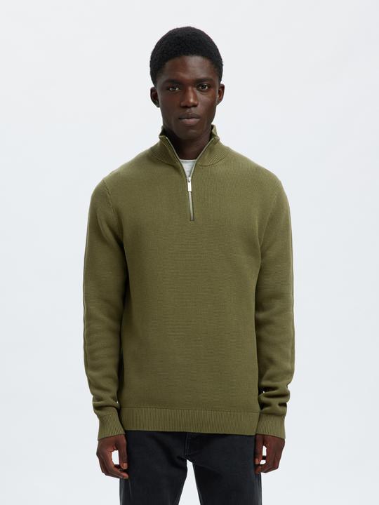 Produktbild Selected Slhdane Ls Knit Structure Half Zip Noos (XXL)