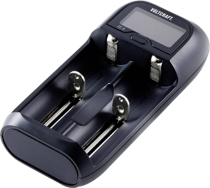 Image du produit Voltcraft Chargeur de cellules rondes (10440, 14500, 14650, 16340, 17500, 17650, 17670, 18350, 18500, 18650, 22650, 26500, 26650, AA, AAA, AAAA, C, Sous-C, Chargeurs sans batterie)