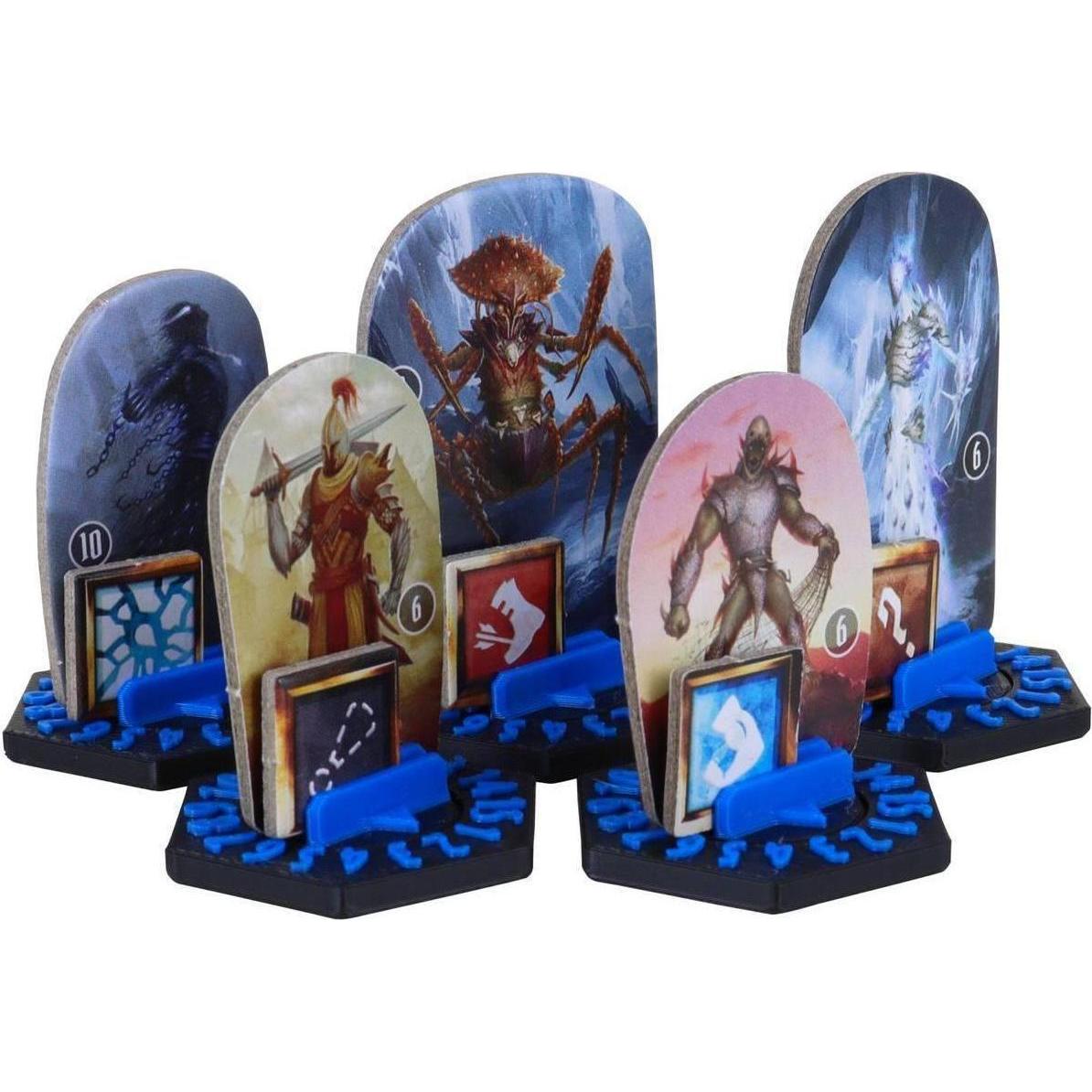 Feldherr 5er Set Dial Bases Lebenspunktanzeige für Gloomhaven & Frosthaven (Materiale sintetico)