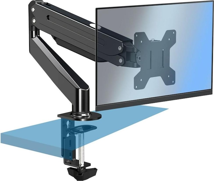 Produktbild Esperanza ERW019 Gas-Tischhalterung für Monitor 17-27" bis zu 6kg (Tisch, 27")