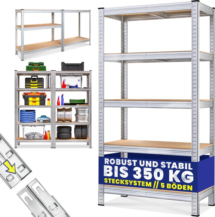 Actual product image Monzana Heavy duty shelving