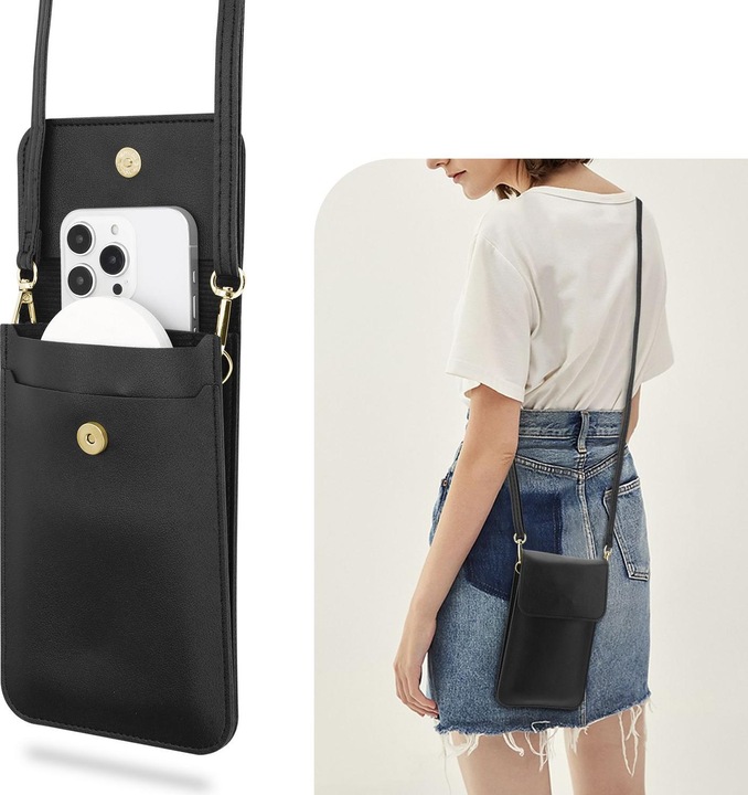 Actual product image Cadorabo Shoulder Bag Phone Case for WIKO TOMMY 3 for Women (Wiko Tommy 3)