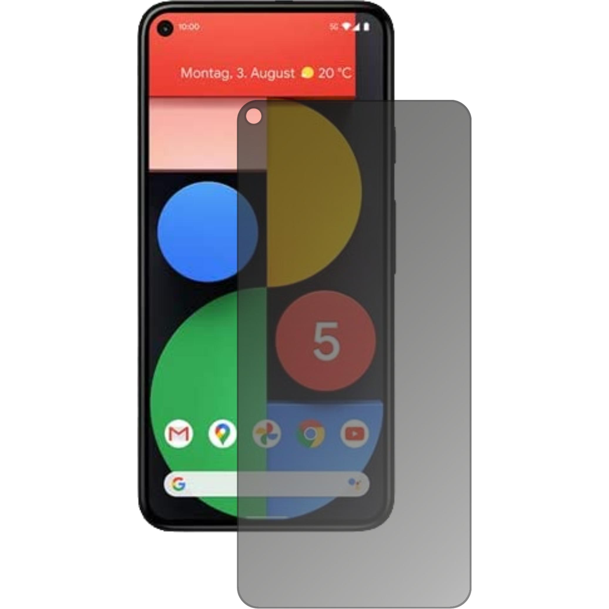 Thumbnail - Dipos Blickschutzfolie 4-Way Privacy (1 Stück, Google Pixel 5), Smartphone Schutzfolie, Transparent
