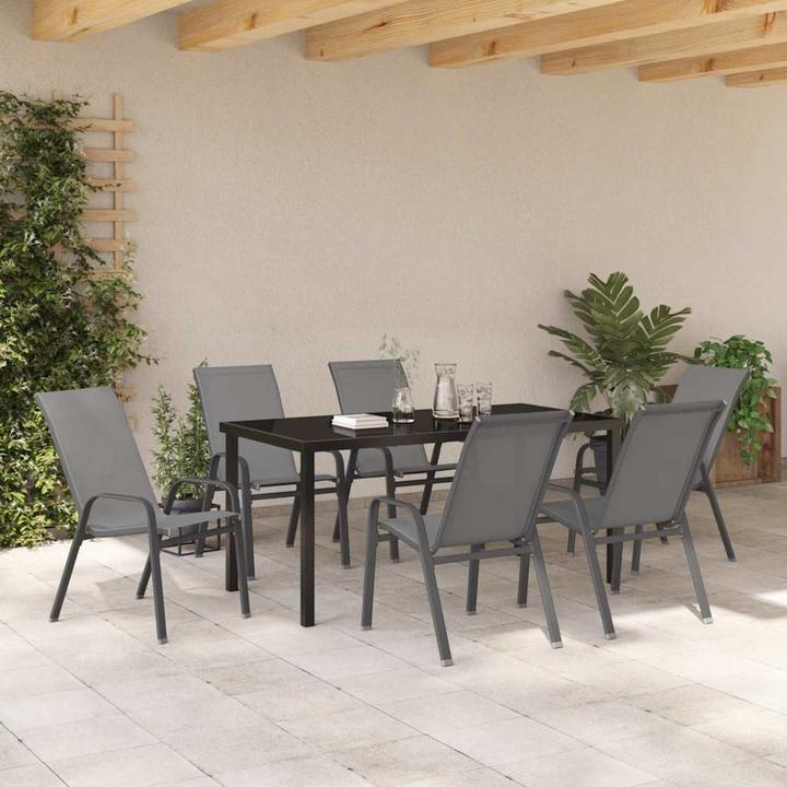 Produktbild vidaXL Garten Essgruppe (80 x 80 x 73 cm)