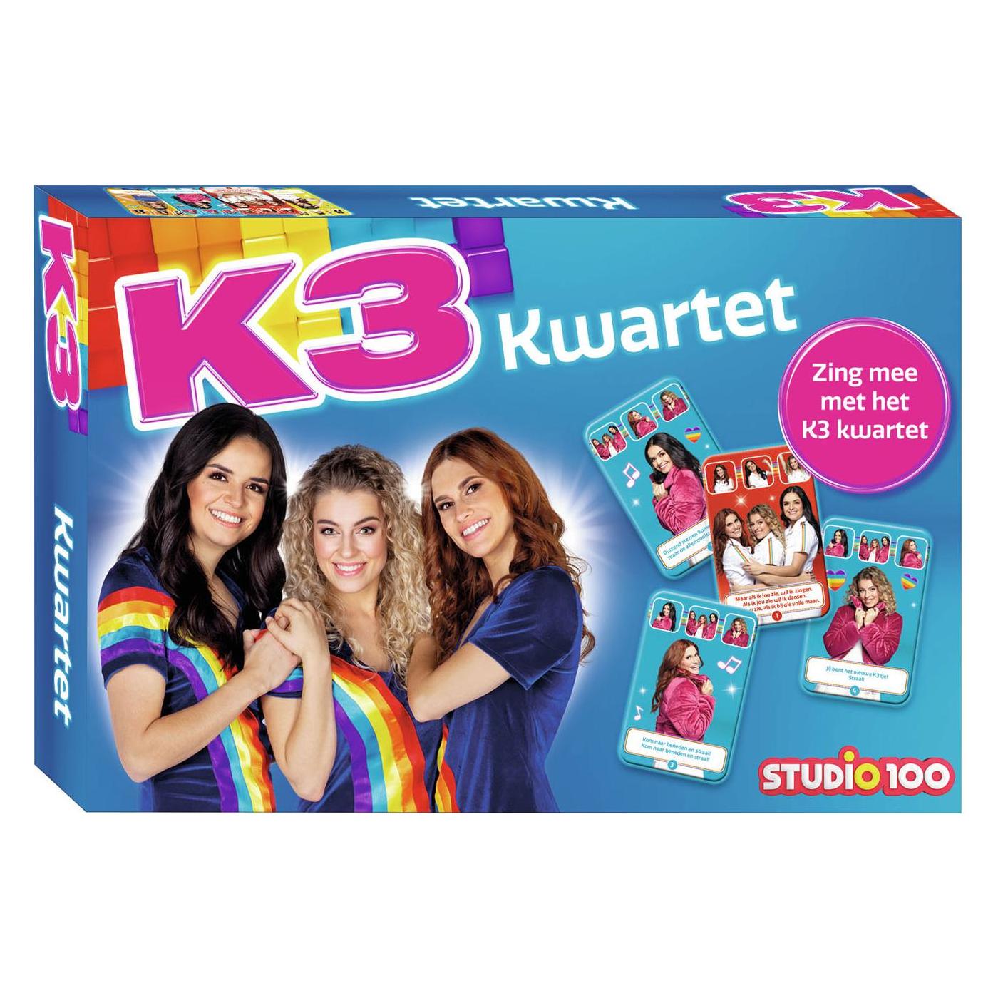 Studio 100 K3 Kwartet (Nederlands, 2 - 4 Spelers)