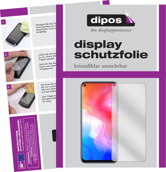 Produktbild Dipos Displayschutzfolie Crystalclear (Vivo Y30)