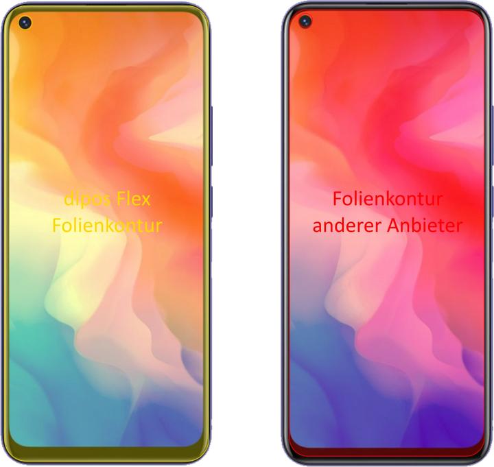 Produktbild Dipos Displayschutzfolie Full-Cover 3D (Vivo Y30)