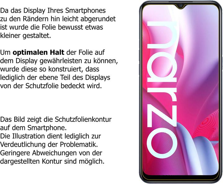 Produktbild Dipos Blickschutzfolie 4-Way Privacy (1 Stk., Realme Narzo 20A)