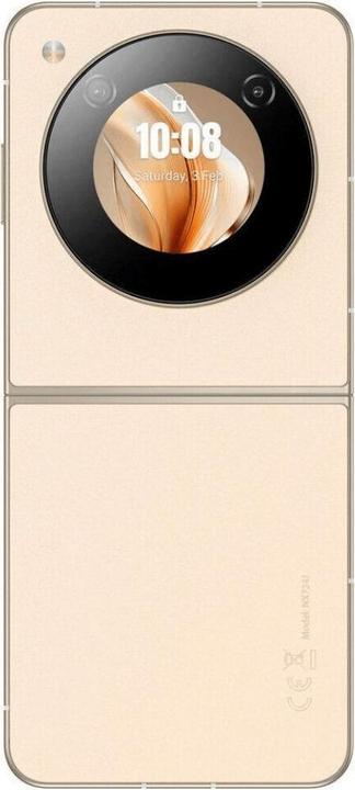 Produktbild ZTE NUBIA FLIP 5G DS 8+256 ITA SUNSHINE GOLDEN (256 GB, Sunlight Gold, 6.90", Dual SIM, 5G)