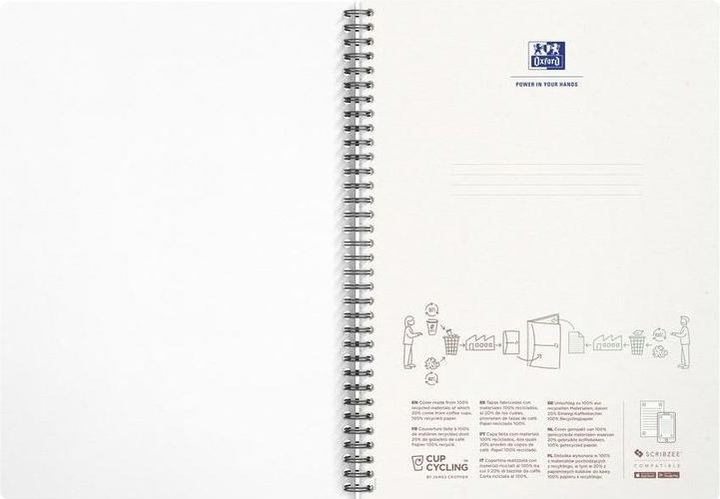 Actual product image Oxford My Rec' Up (A4, Checked, Soft cover)