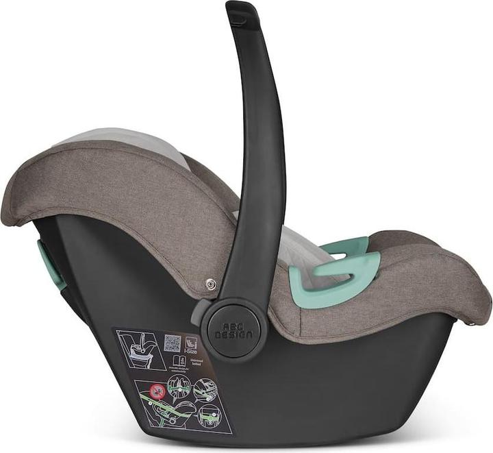 Actual product image ABC Design ABC Tulip baby car seat i-Size / 0 to approx. 13 kg (Baby car seat, ECE R129/i-Size Standard)