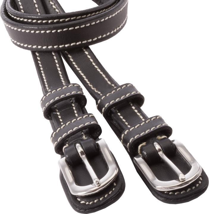 Produktbild Kavalkade Kontrastnaht Spurriemen für Pferde