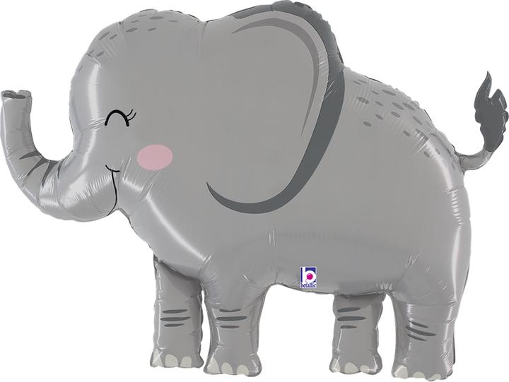 Image du produit Grabo Balloons Ballon en aluminium - Eléphant (112cm) (1 x)