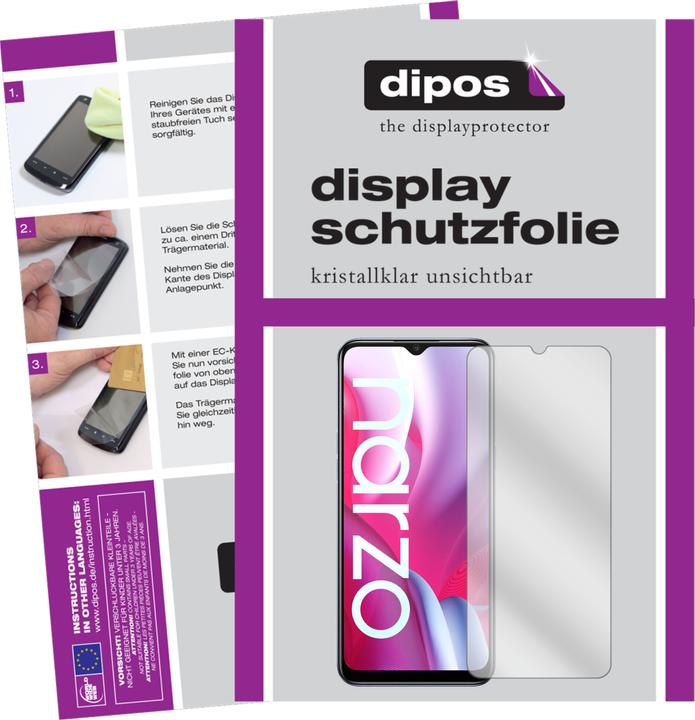 Produktbild Dipos Displayschutzfolie Crystalclear (Realme Narzo 20A)